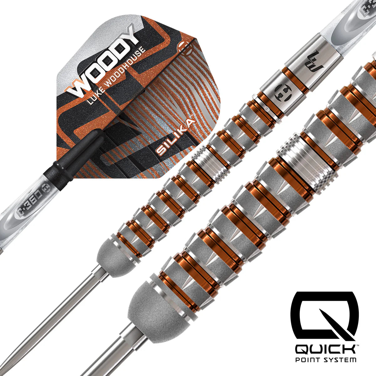 Harrows Luke Woodhouse Series 3 90% Quick Point Darts