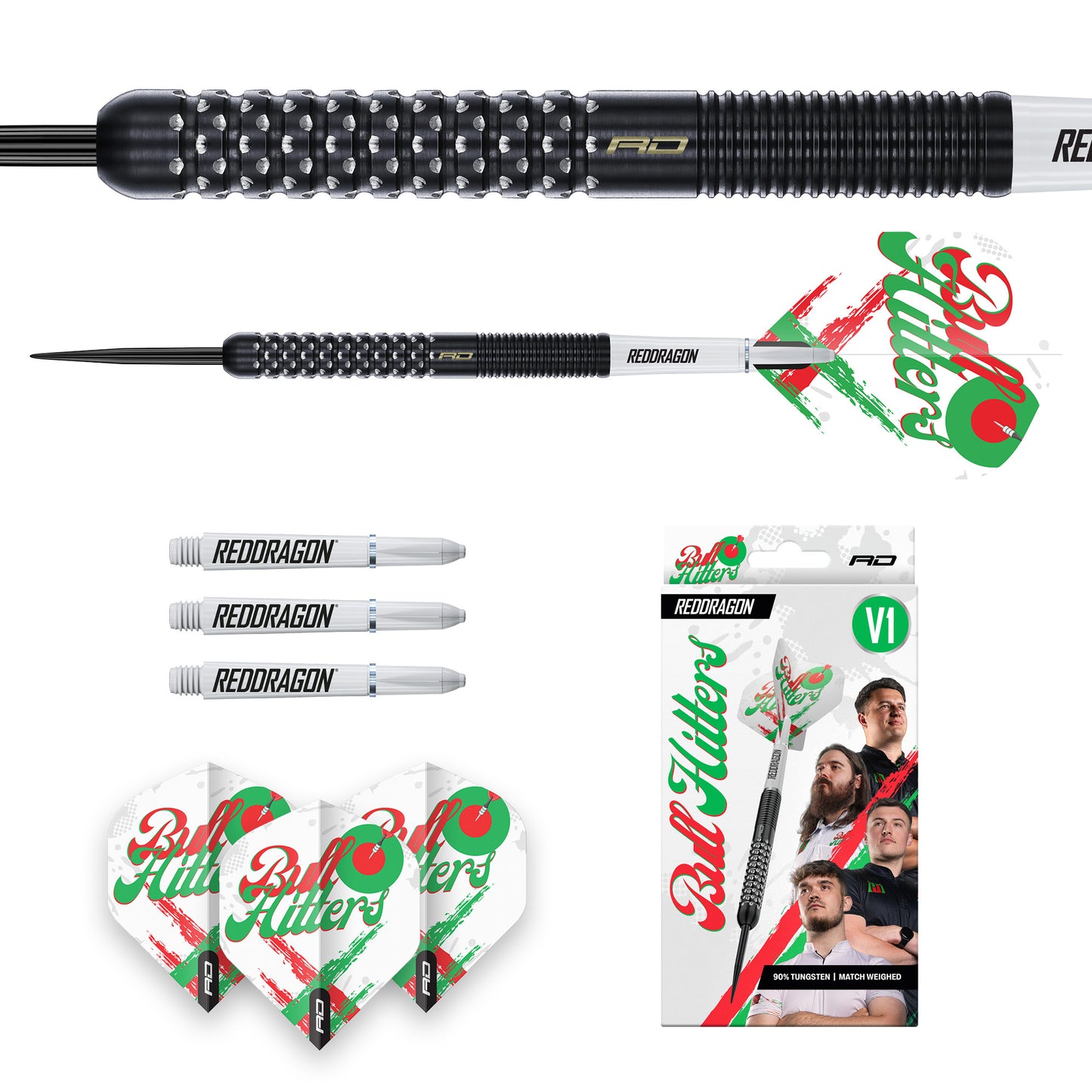 Red Dragon BullHitters V1 90% Darts