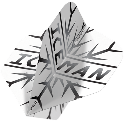 Red Dragon Gerwyn Price ‘Iceman’ Grey Snowflake Hardcore Flights