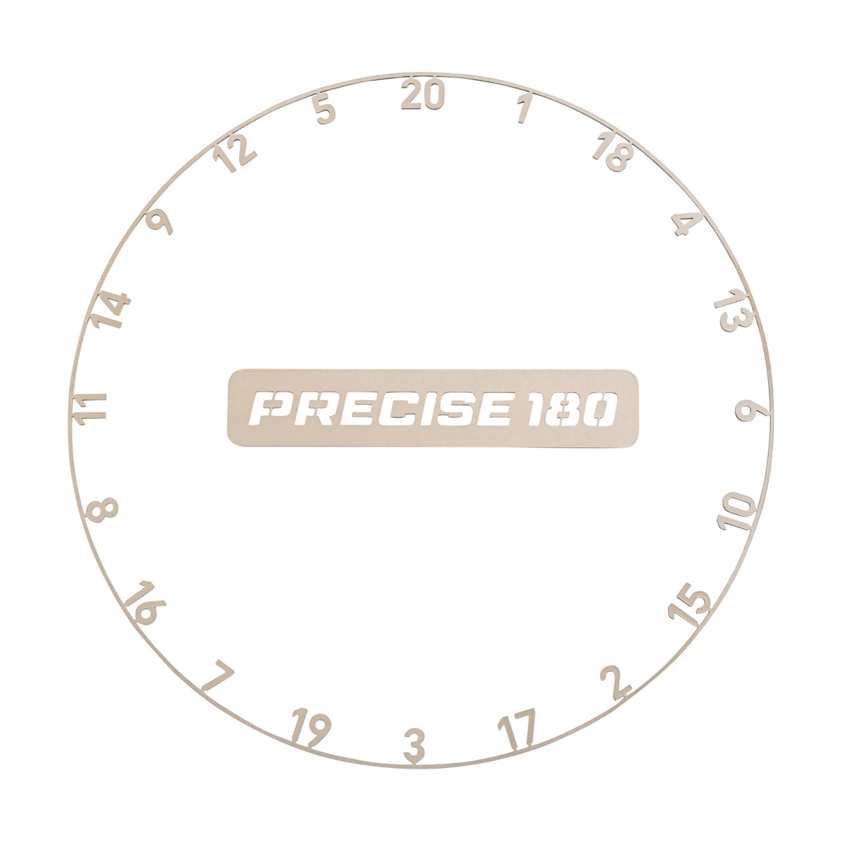 Precise 180 - Urban Dust Dartboard Number Ring