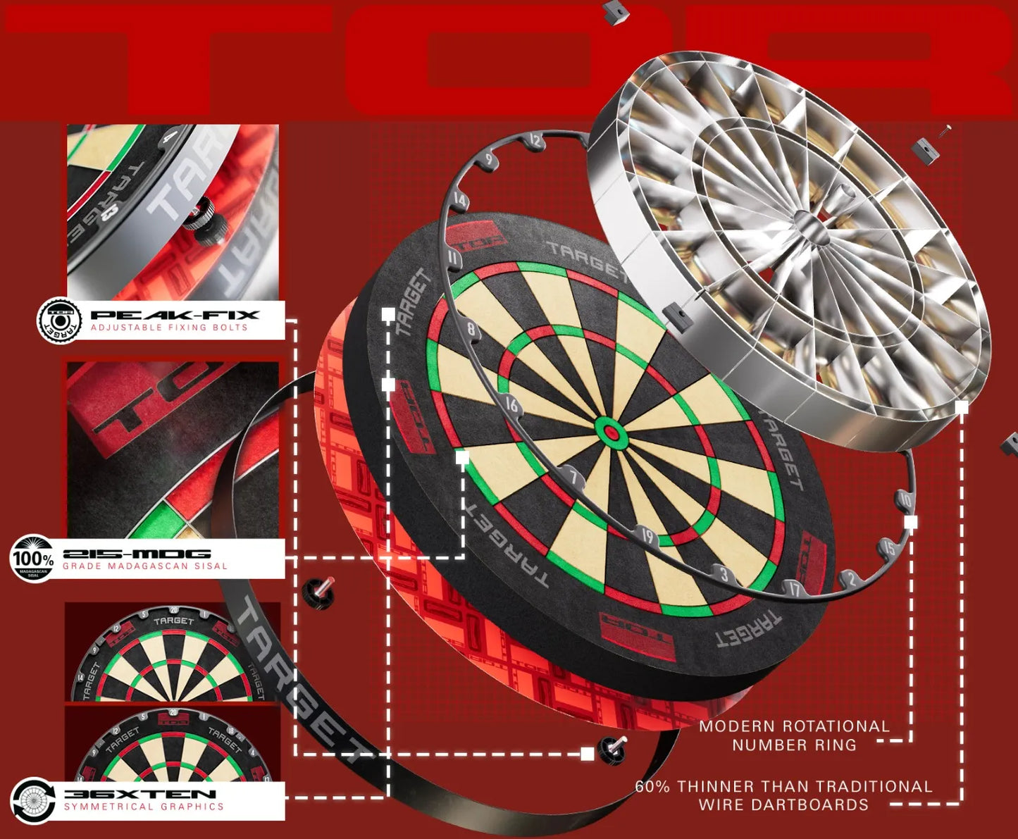 Target TOR Professional Dartboard