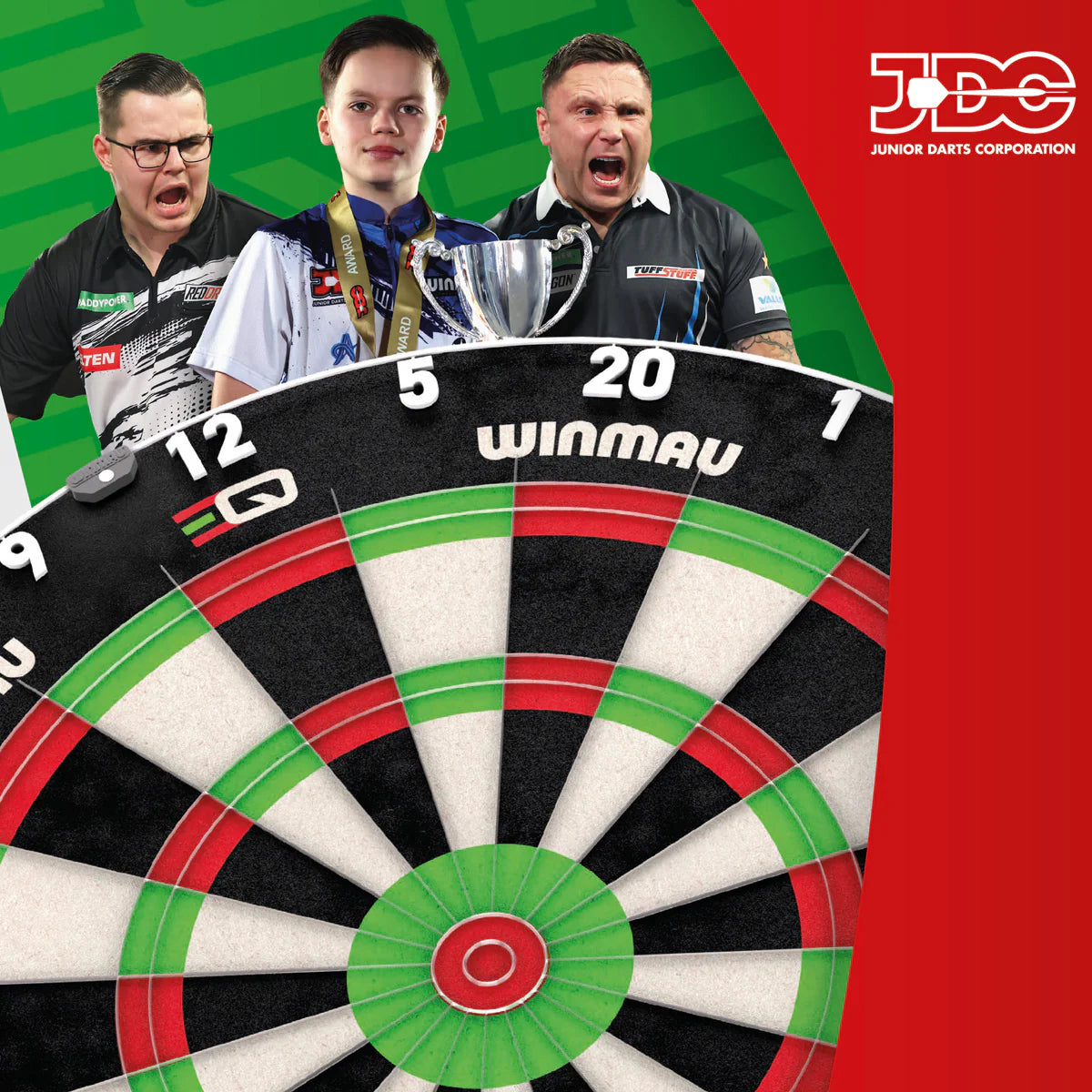 Winmau Equalizer Dartboard - Official JDC Training Board