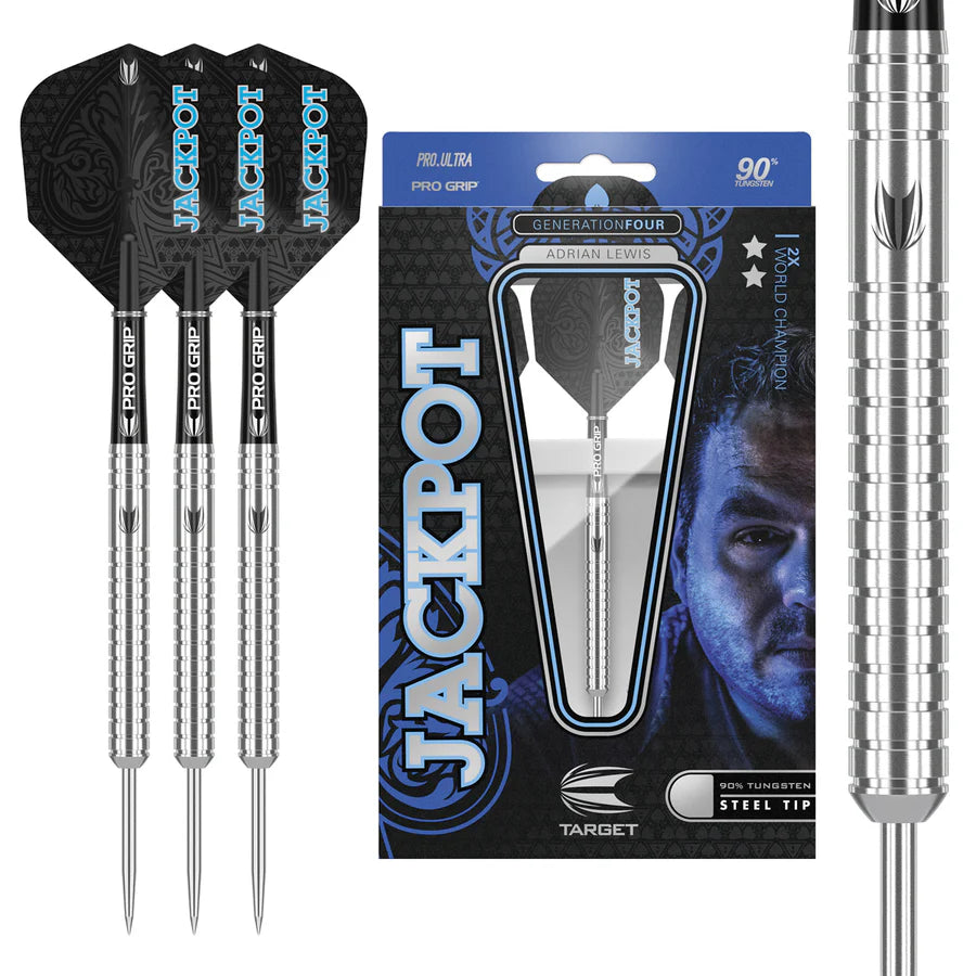 Target Adrian Lewis G4 90% Steel Tip Darts