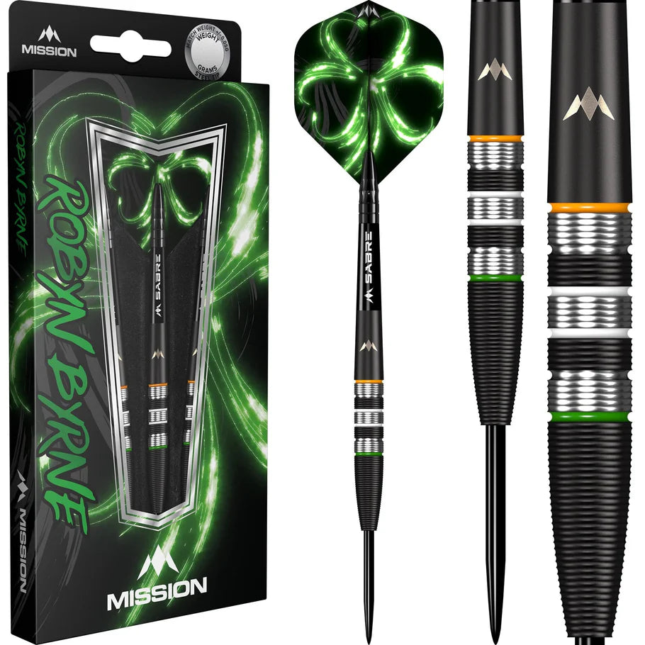 Mission Robyn Byrne 90% Steel Tip Darts