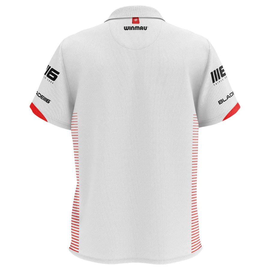 Winmau Pro-Line Polo White Dart Shirt