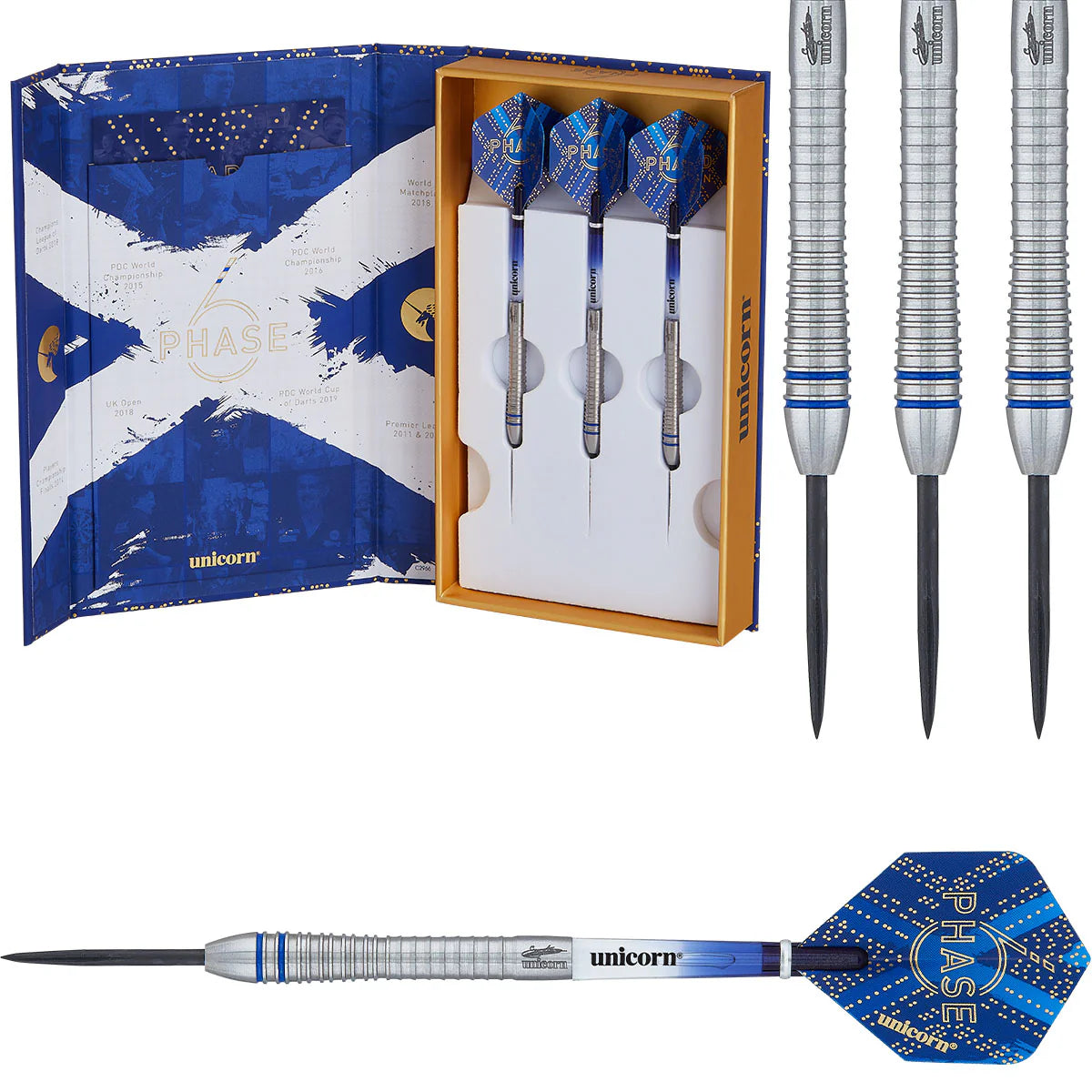 Unicorn Gary Anderson Phase 6 World Champion Steel Tip Dart