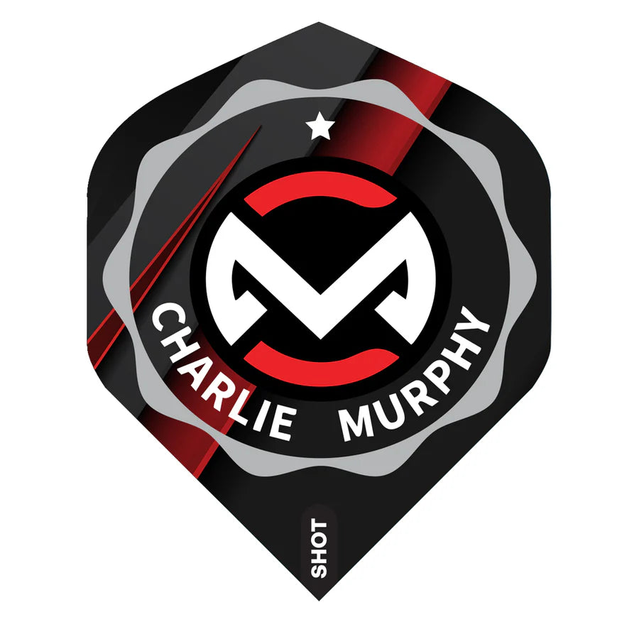 Shot Charlie Murphy Collab Pro Series 90% Steel Tip Darts