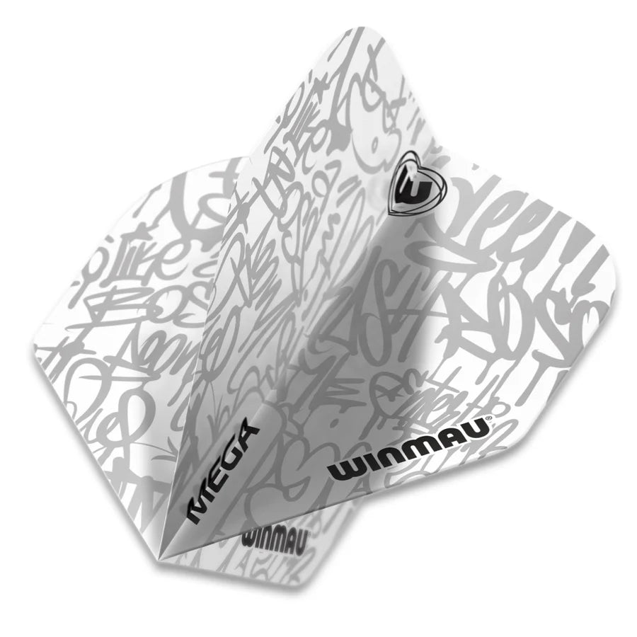 Winmau Mega Standard Signature White Flights
