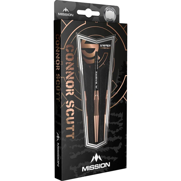 Mission Conor Scutt V2 90% Steel Tip Darts