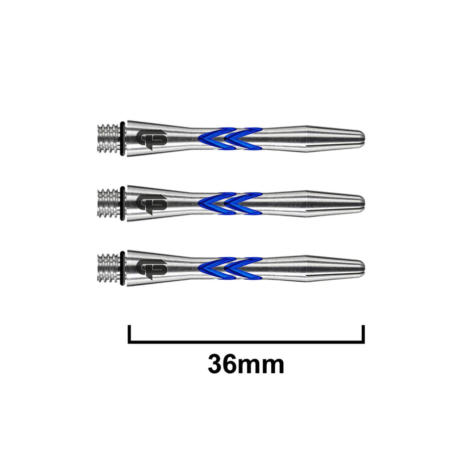 Red Dragon Gerwyn Price Iceman Aluminium V-Groove Stems