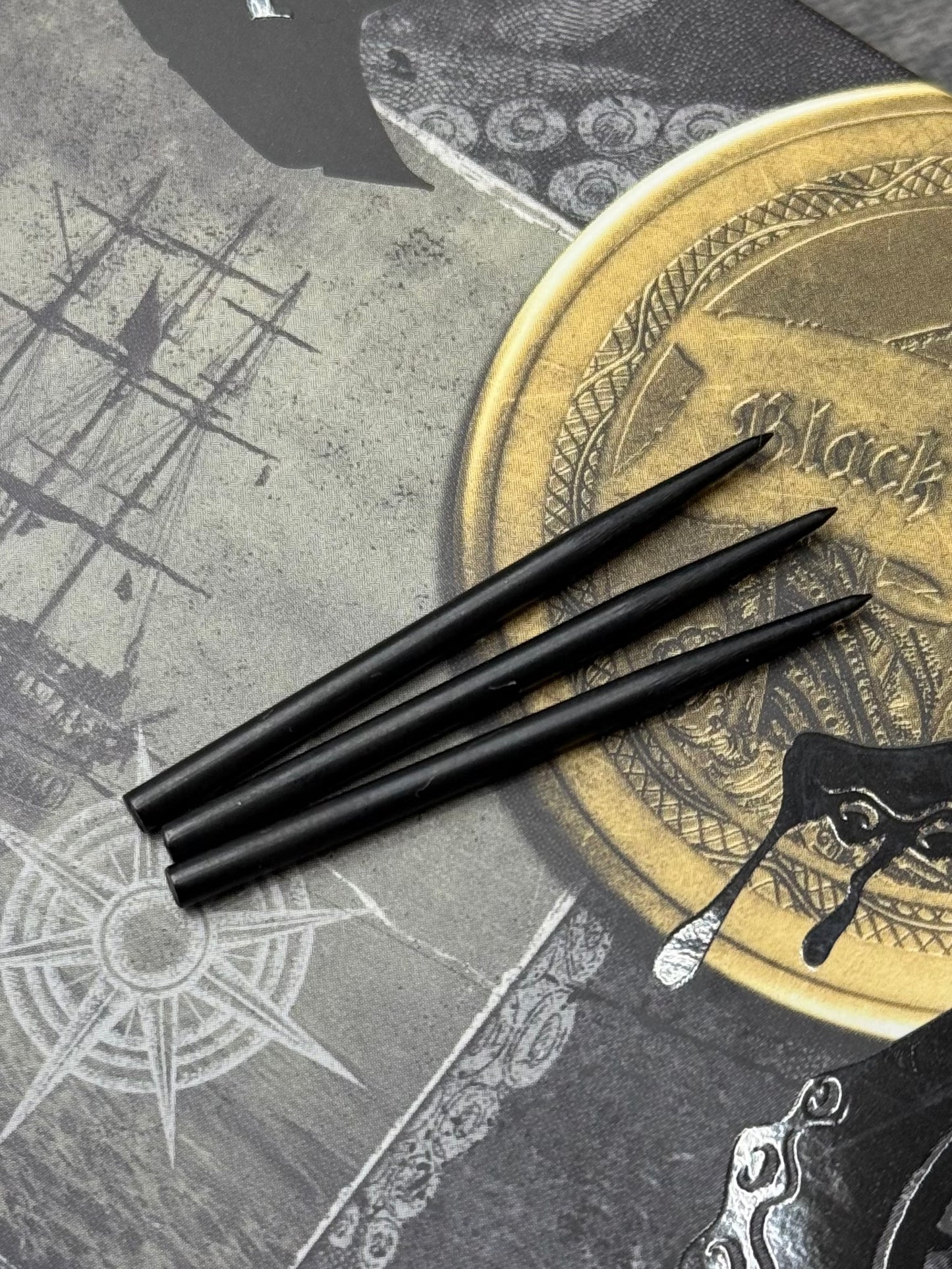 Punk Point Black Standard Steel Tip Points