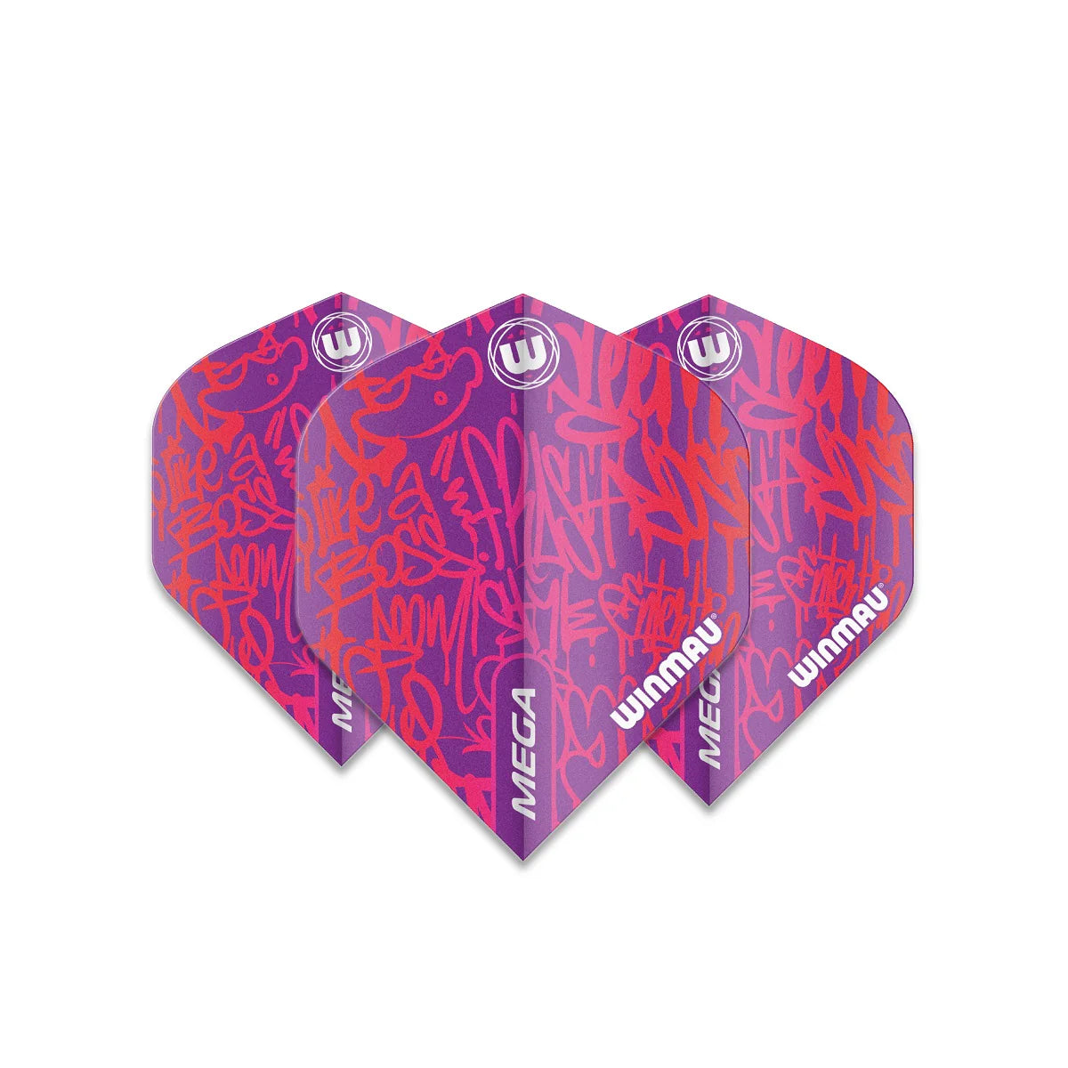 Winmau Mega Standard Pink Dart Flights