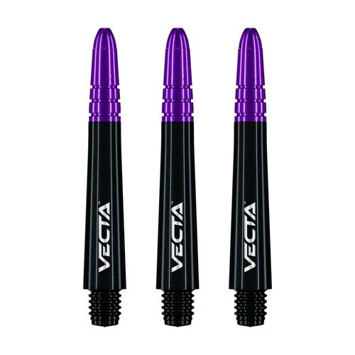 Winmau Vecta Black Purple Darts Shafts