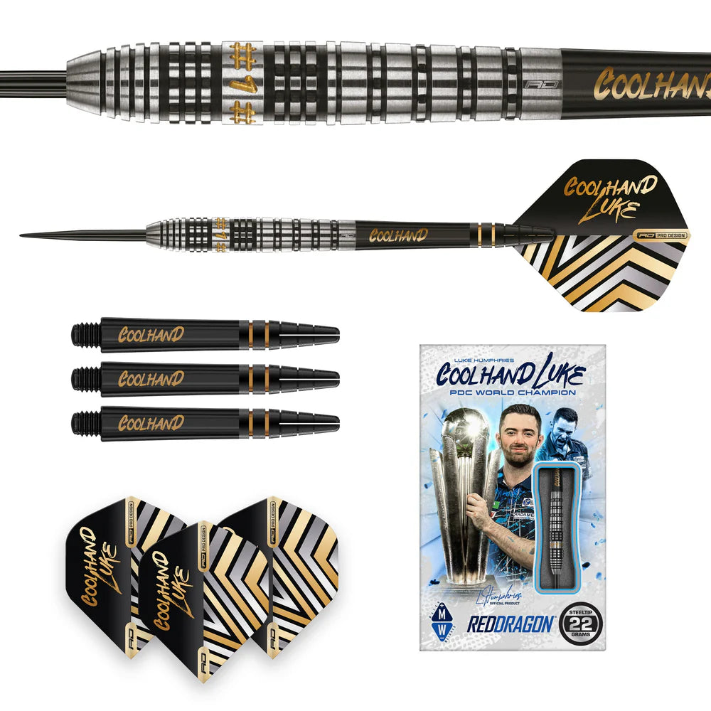 Luke Humphries 'Prestige' 90% Steel Tip Darts