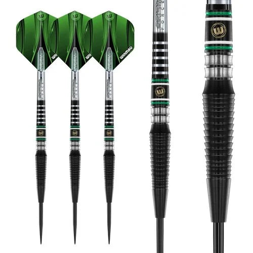 Winmau Sniper Black V2 90% Steel Tip Darts