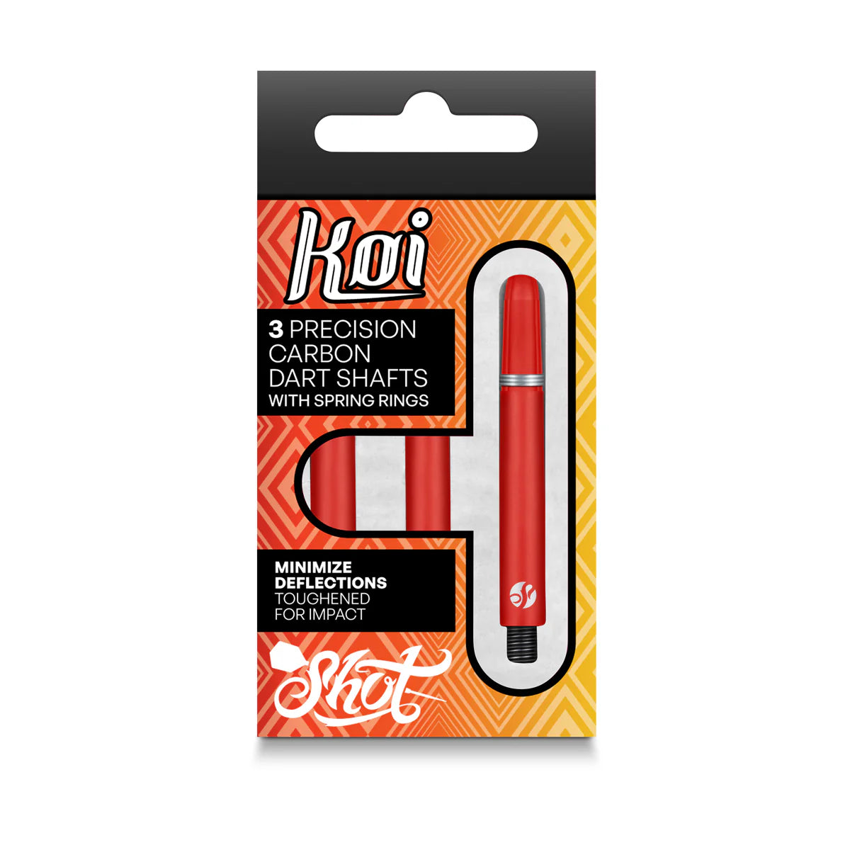 Shot Koi Carbon Shaft/Stem Red