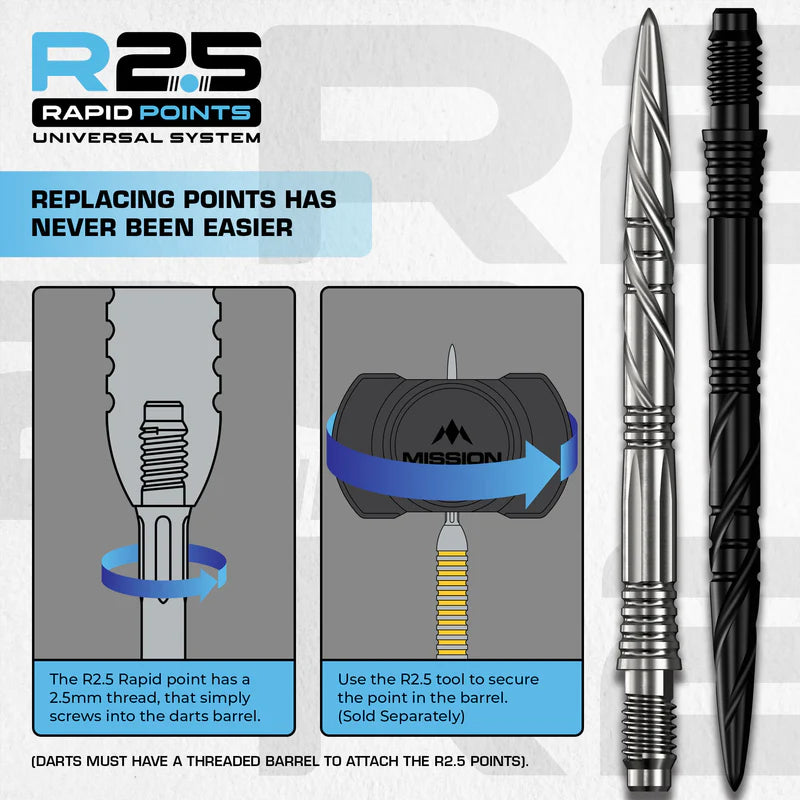Mission SGV - R2.5 Rapid Dart Points
