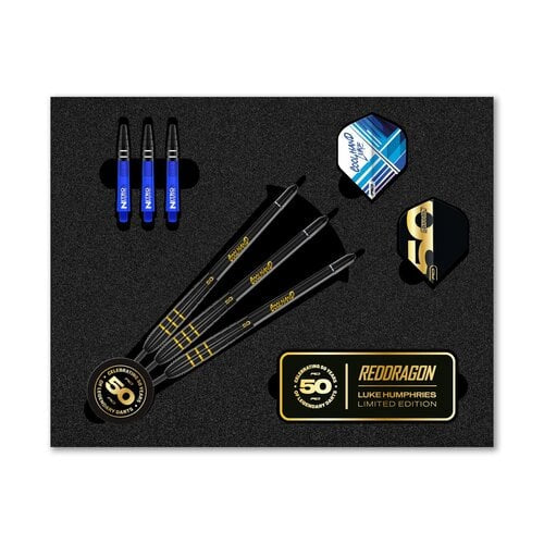 Red Dragon Luke Humphries 50 Year Anniversary Limited Edition Set