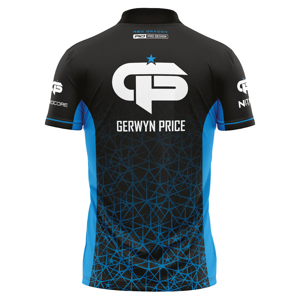 Red Dragon Gerwyn Price Blue Signature Playing Shirt