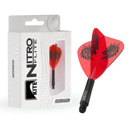 Red Dragon Jonny Clayton Nitro Flight Kite Integrated Flight and Stem