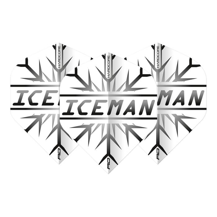 Red Dragon Gerwyn Price ‘Iceman’ Grey Snowflake Hardcore Flights