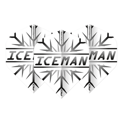 Red Dragon Gerwyn Price ‘Iceman’ Grey Snowflake Hardcore Flights