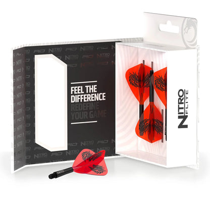 Red Dragon Jonny Clayton Nitro Flight Kite Integrated Flight and Stem