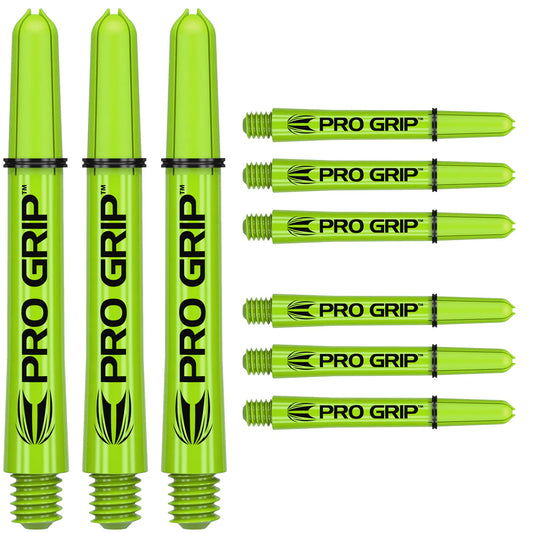 Target Pro Grip Stems Lime Green (3 Sets)