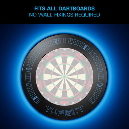 Target Corona Vision LED Notched Dartboard Surround