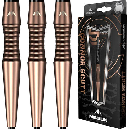 Mission Conor Scutt V2 90% Steel Tip Darts