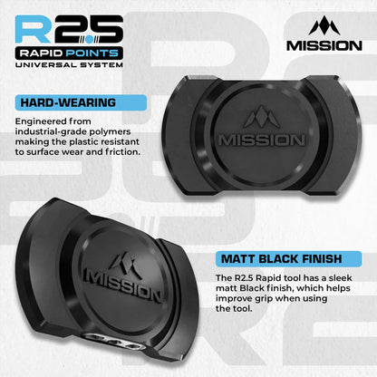 Mission R2.5 Rapid Dart Points - Changing Tool