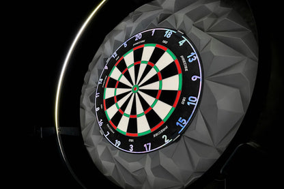 Precise180 ‘Subterra’ Graphite 3D Dartboard Surround