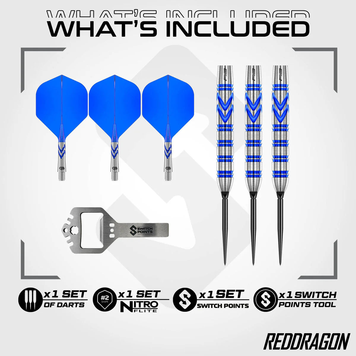 Red Dragon Gerwyn Price Original 90% Switch Point Darts