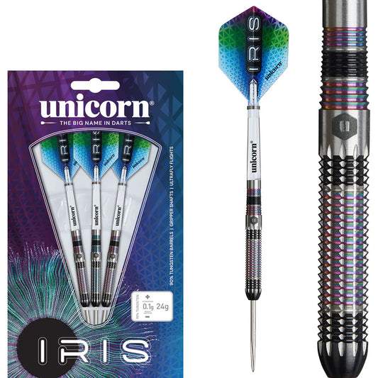 Unicorn IRIS 90% Steel Tip Darts