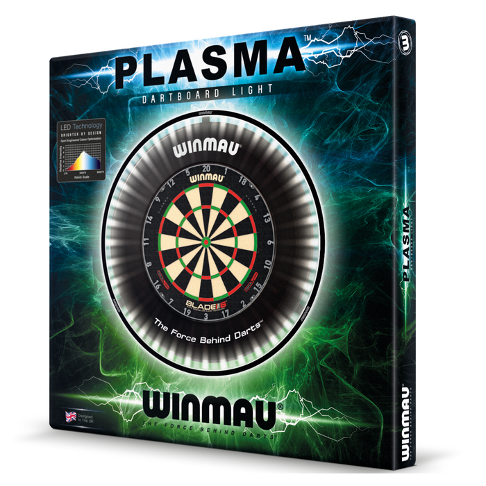 Winmau Plasma Black - Dartboard Lighting