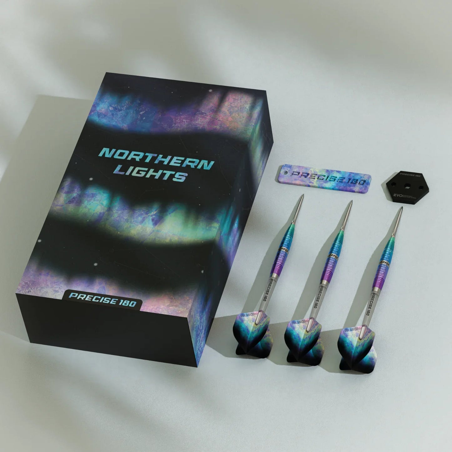 Precise180 ‘Northern Lights’ Steel Tip Darts