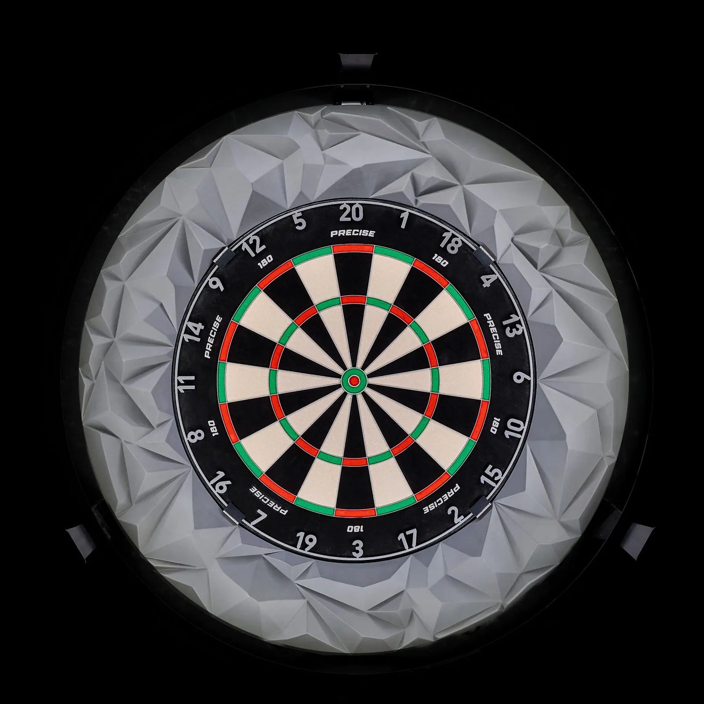Precise180 ‘Subterra’ Graphite 3D Dartboard Surround