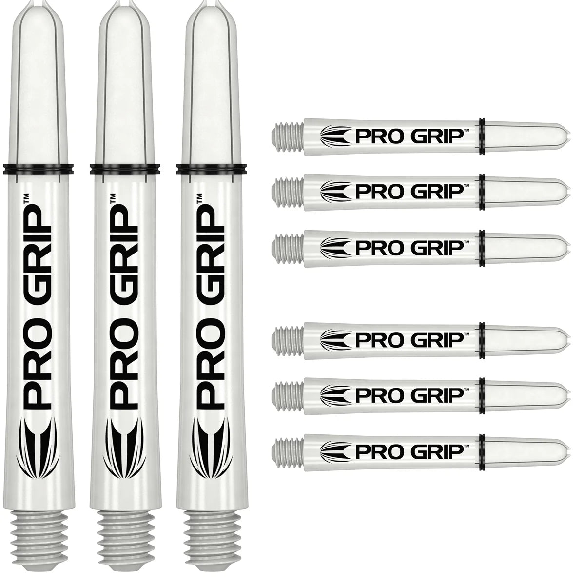 Target Pro Grip Stems White (3 Sets)