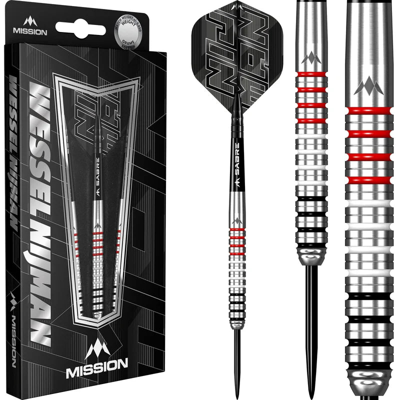 Mission Wessel Nijman 95% Steel Tip Darts