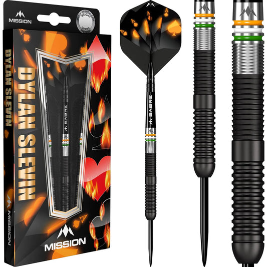 Mission Dylan Slevin 90% Steel Tip Darts