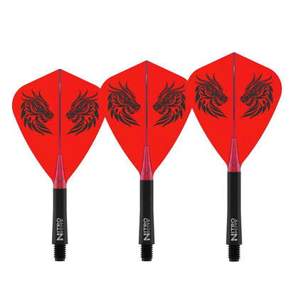 Red Dragon Jonny Clayton Nitro Flight Kite Integrated Flight and Stem