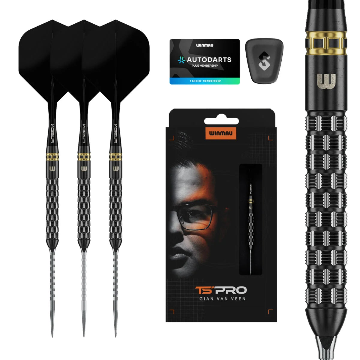 Winmau Gian Van Veen Ts-Pro Switch Point Darts