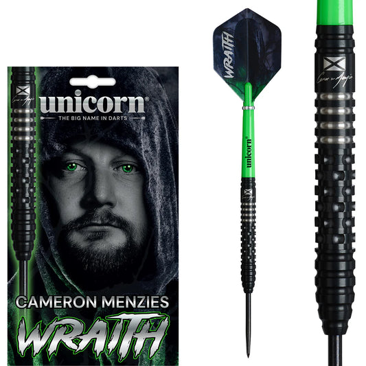 Unicorn Wraith Cameron Menzies 90% Steel Tip Darts