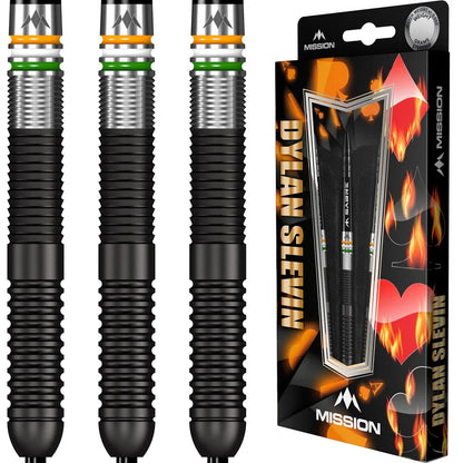 Mission Dylan Slevin 90% Steel Tip Darts
