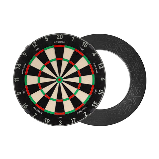 Precise180 Endorphine Dartboard + Surround Bundle