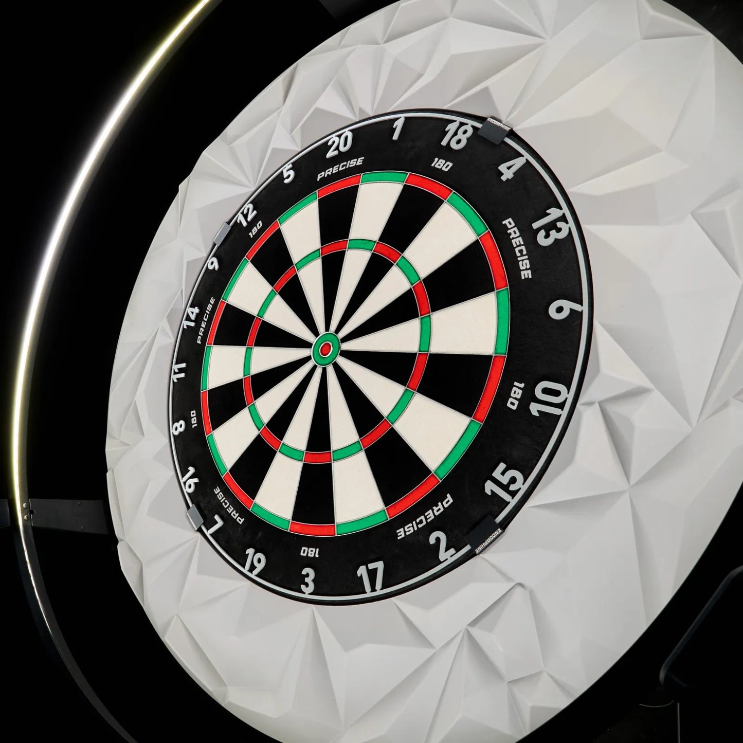 Precise180 ‘Subterra’ Nordic Grey 3D Dartboard Surround