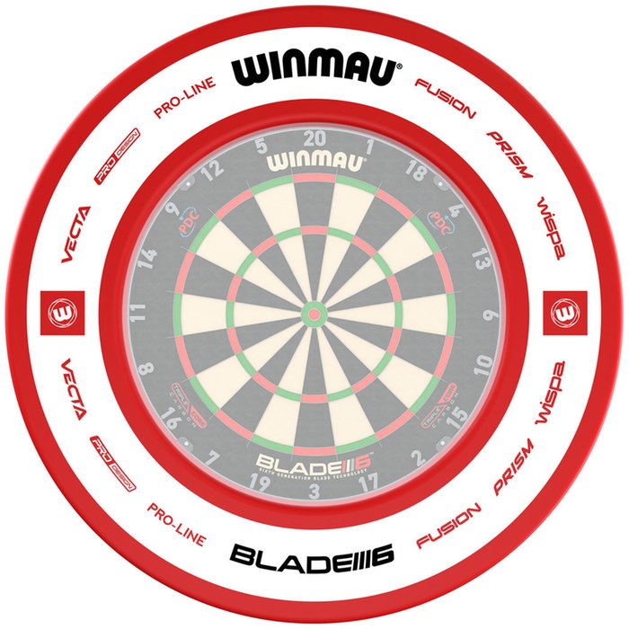 Winmau Pro Line Blade 6 2.0 Red Surround