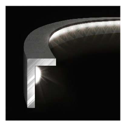 Winmau Plasma Black - Dartboard Lighting