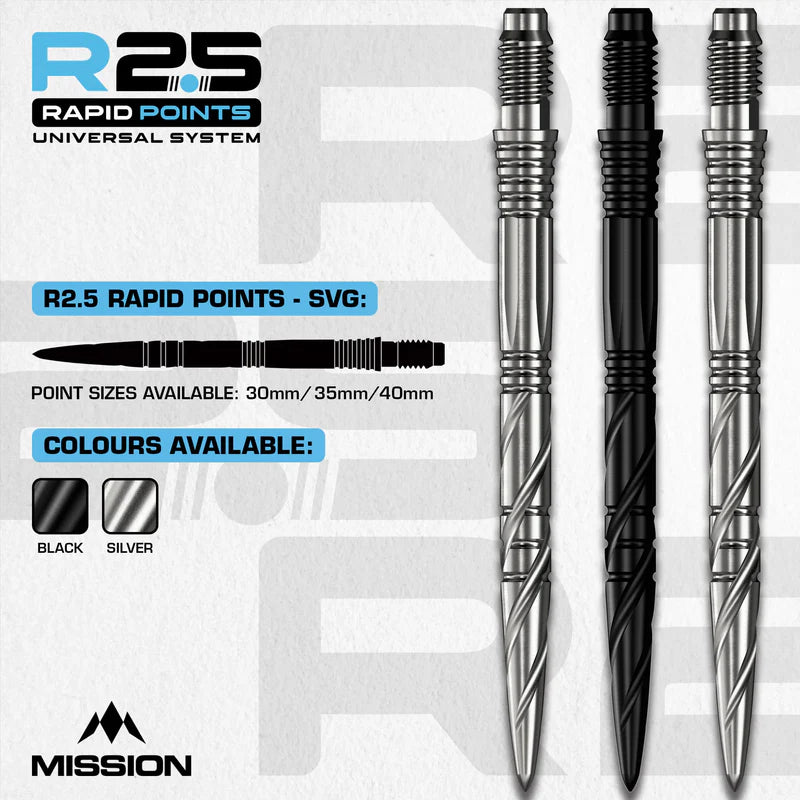Mission SGV - R2.5 Rapid Dart Points