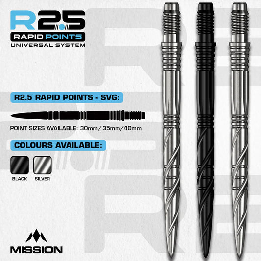 Mission SGV - R2.5 Rapid Dart Points